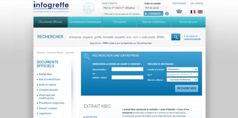 Qu'est ce que l'extrait Kbis d'une entreprise et comment l'obtenir