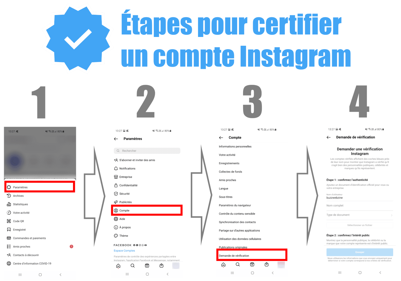 Voici Comment Faire Certifier Son Compte Instagram Hot Sex Picture