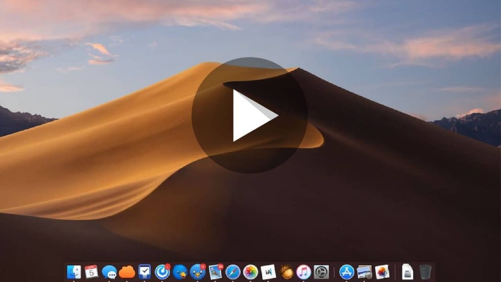 capture d’écran vidéo sur Mac