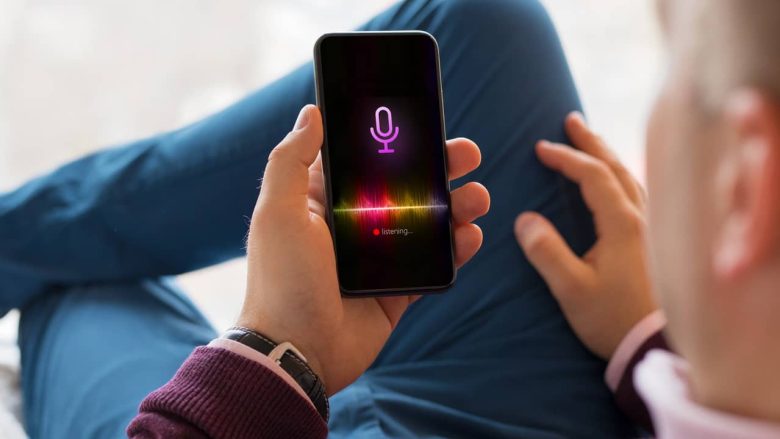 comment enregistrer un texte vocal sur iphone