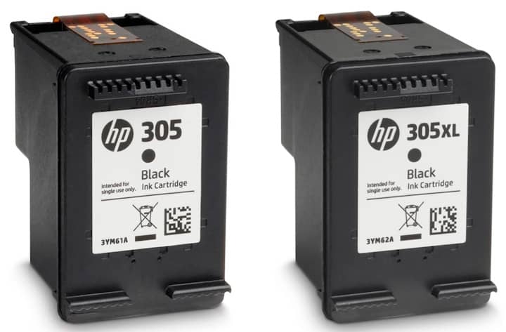 cartouche noire hp 305 standard vs XL