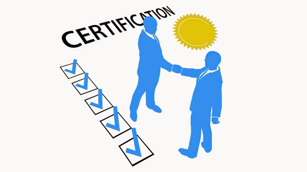 certification professionnelle